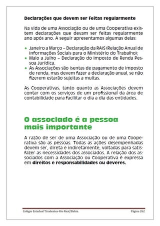 Colégio Estadual Tiradentes-Rio Real/Bahia. Página 262
 