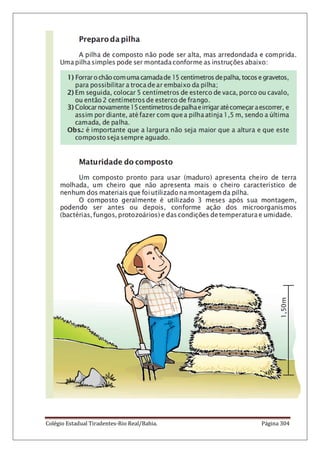 Colégio Estadual Tiradentes-Rio Real/Bahia. Página 304
 