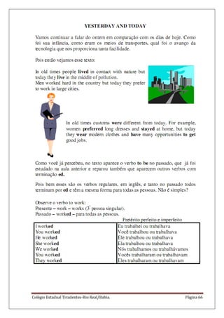 Colégio Estadual Tiradentes-Rio Real/Bahia. Página 66
 