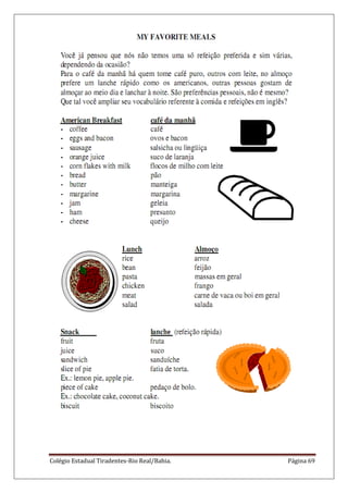 Colégio Estadual Tiradentes-Rio Real/Bahia. Página 69
 