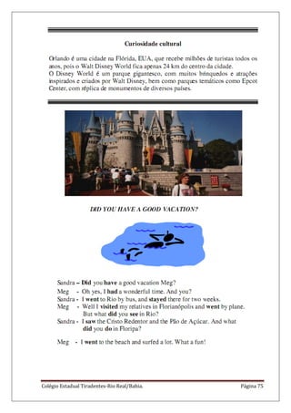 Colégio Estadual Tiradentes-Rio Real/Bahia. Página 75
 