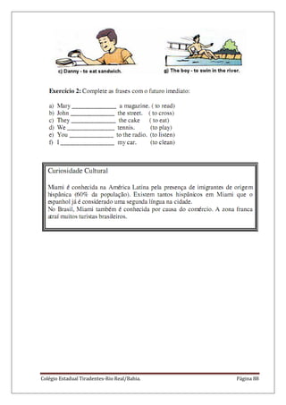 Colégio Estadual Tiradentes-Rio Real/Bahia. Página 88
 