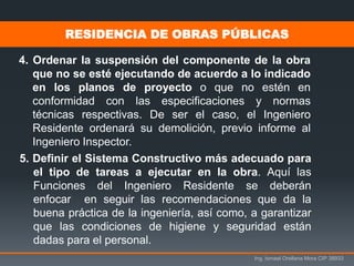 Modulo III residencia y supervisión de obras | PDF