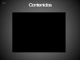 Contenidos 