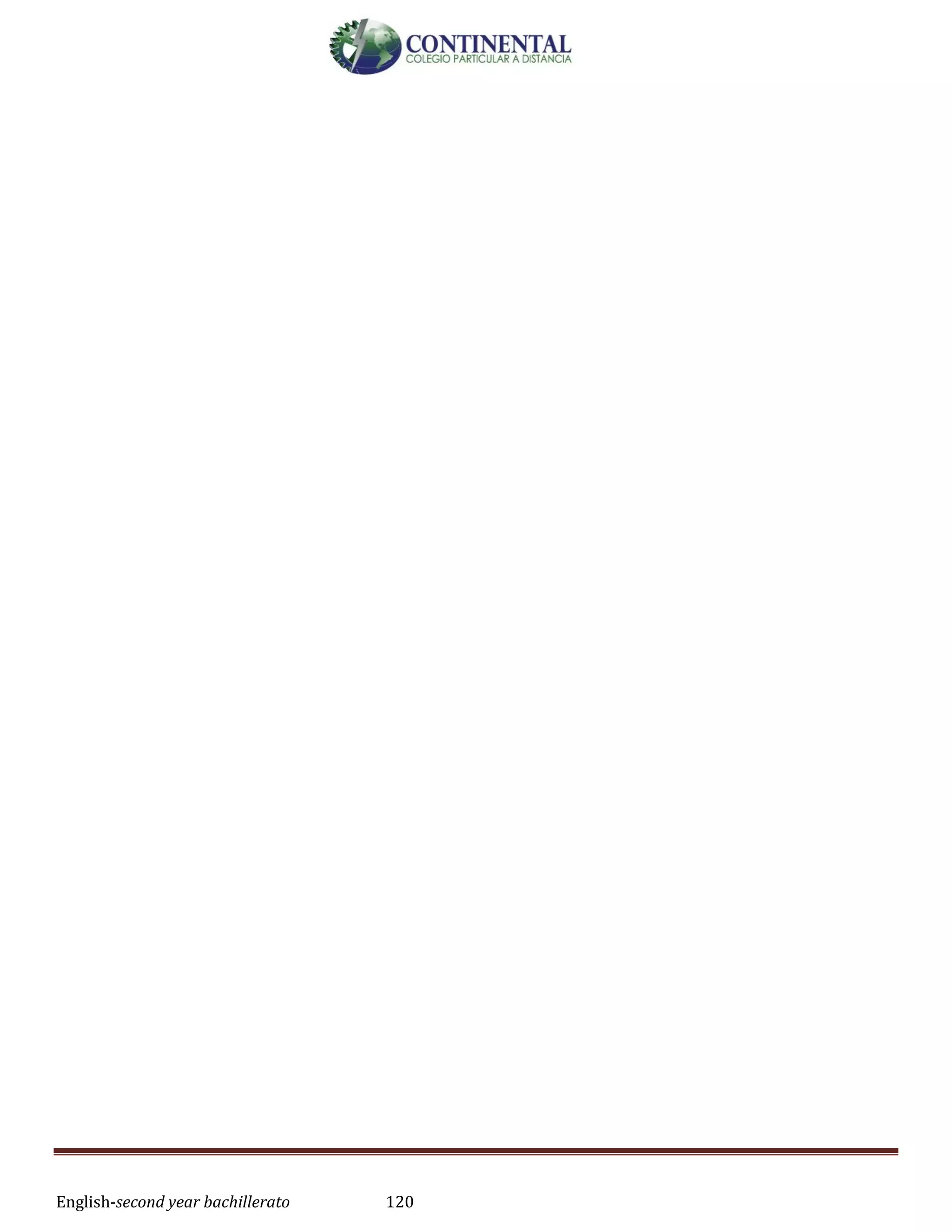 English-second year bachillerato 120
 