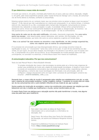 Módulo Introdutório 2009