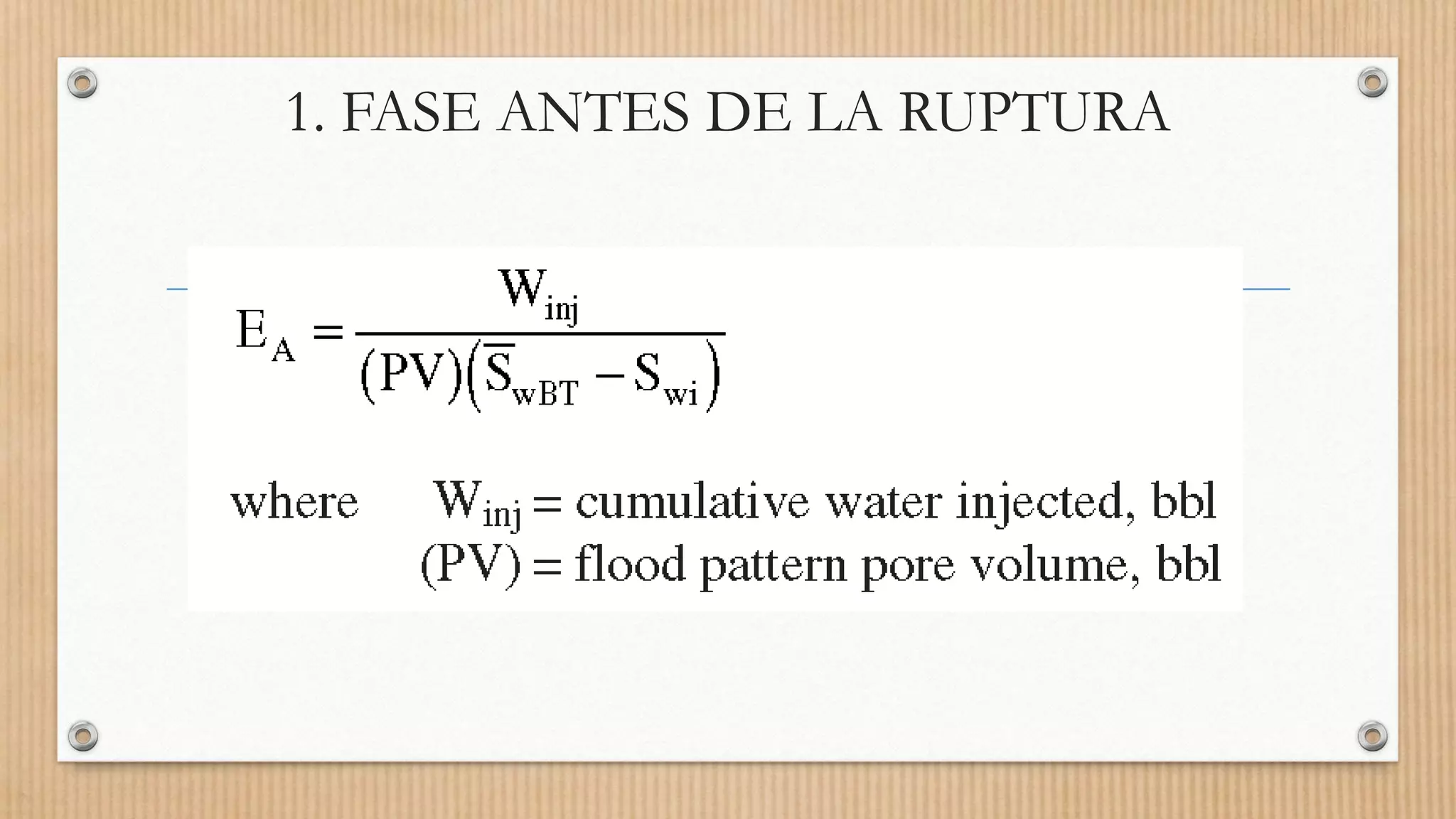1. FASE ANTES DE LA RUPTURA
 