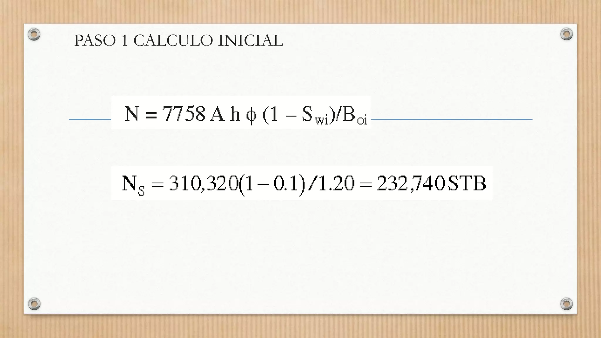 PASO 1 CALCULO INICIAL
 