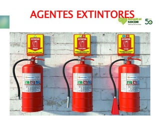 AGENTES EXTINTORES
 