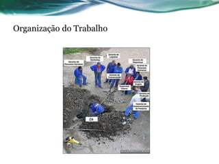 Organização do Trabalho
 