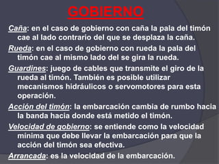 Modulo ix maniobras y gobierno | PPTX