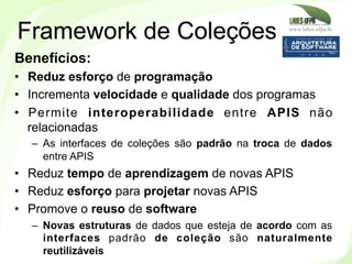 www.labes.ufpa.br
186
Benefícios:
•  Reduz esforço de programação
•  Incrementa velocidade e qualidade dos programas
•  Pe...