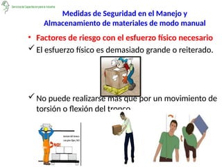 Seguridad en el Manejo y Almacenamiento Manual de Materiales ...