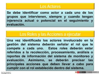 “DISEÑO DE INDICADORES PARA EL MONITOREO Y EVALUACIÓN DE LA GESTIÓN ...