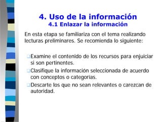 Modulo Monografia - Paso 4 - Uso De La Inf.