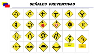 PROXIMOS
35 Km.
30 k/h
SEÑALES PREVENTIVAS
 