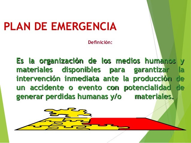 modulo plan de emergencias plan de emeregencia