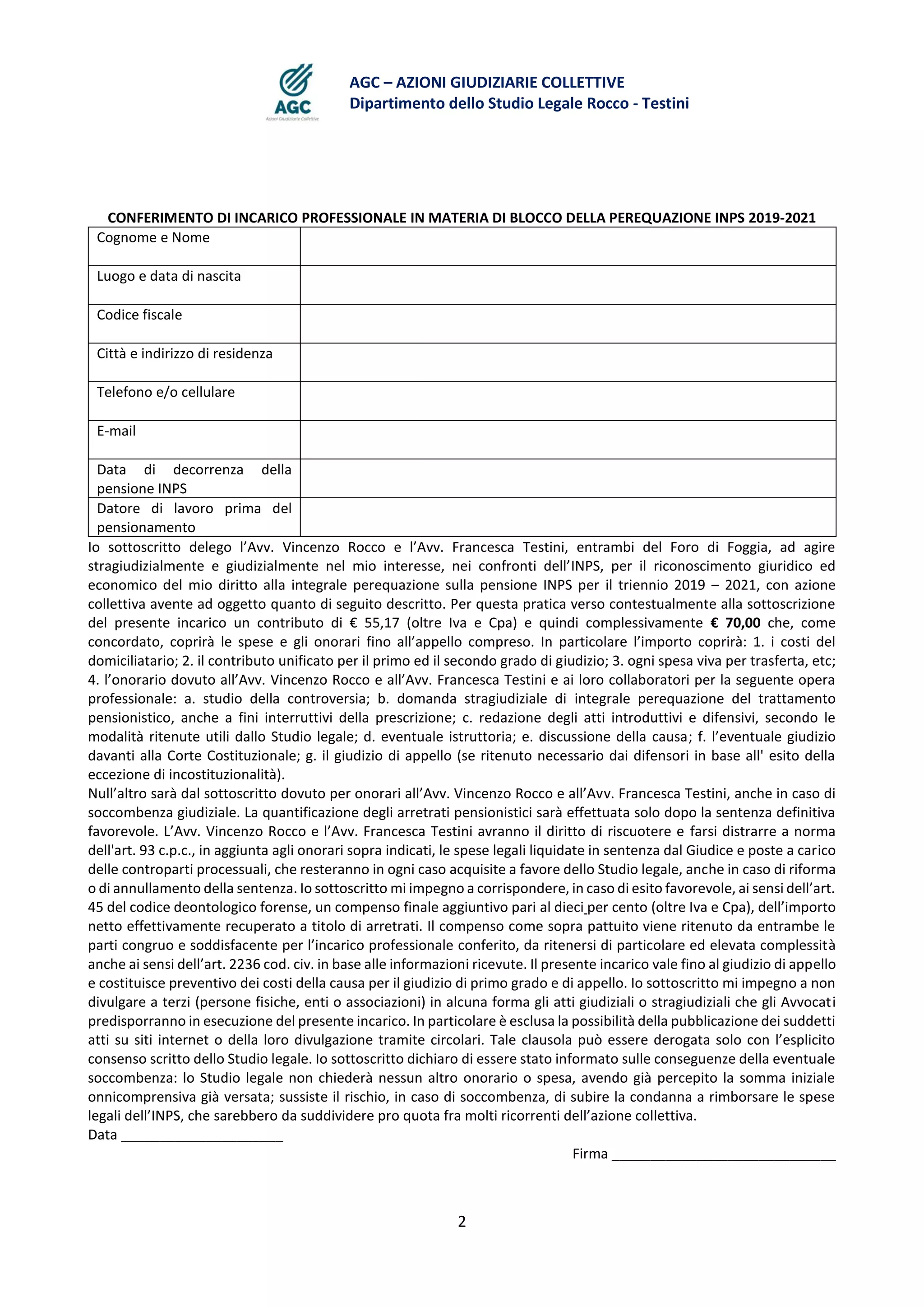 ricorso per liquidazione giudiziale modello