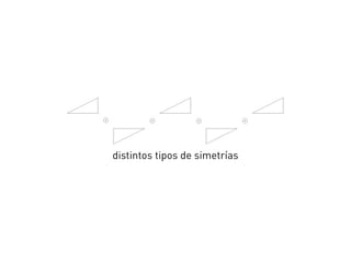 distintos tipos de simetrías