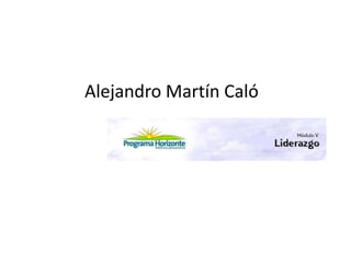 Alejandro Martín Caló 
