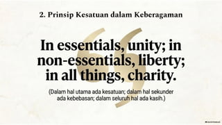 2. Prinsip Kesatuan dalam Keberagaman
 
