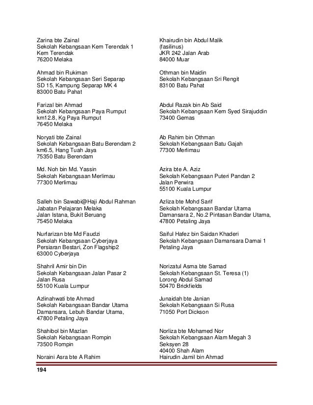 Modul pdp matematik kssr tahun 5 sk bhg 2