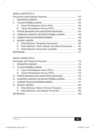 Daftar Isi xiii 
kurmod kader final_12des12.indd 13 12/12/2012 5:17:59 
 