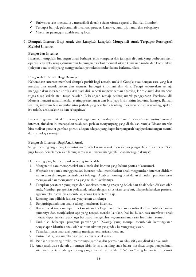 Modul Pelatihan Perlindungan Anak dari Kekerasan dan 