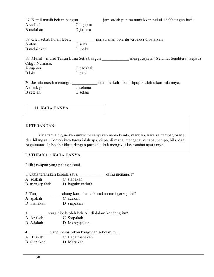 Modul pembelajaran bahasa melayu kertas 1 dan kertas 2