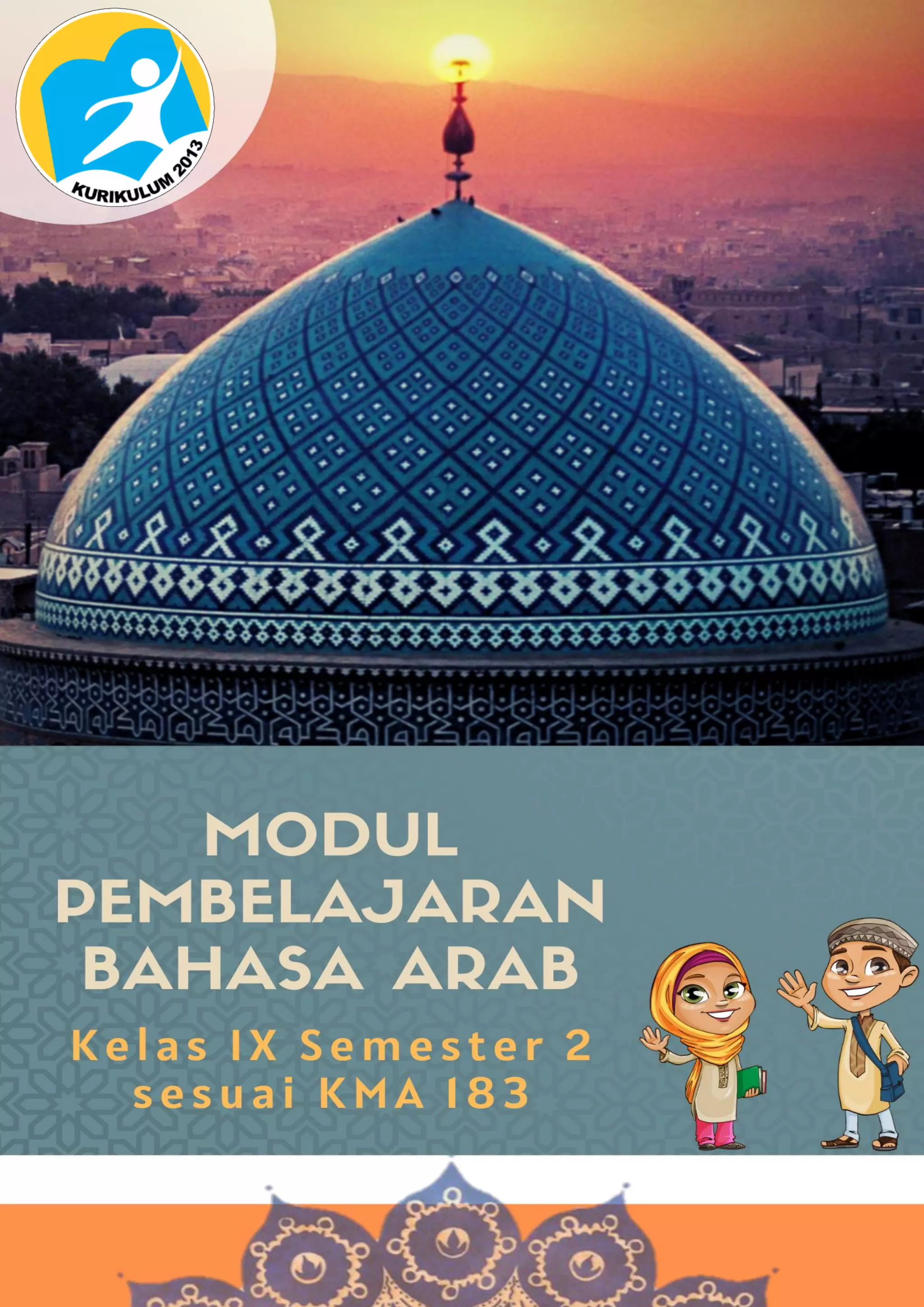 Modul Pembelajaran Bahasa Arab kelas 9 MTs (semester genap) | PDF