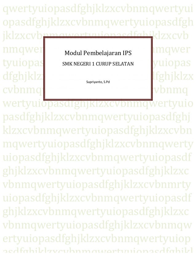 Modul pembelajaran ips