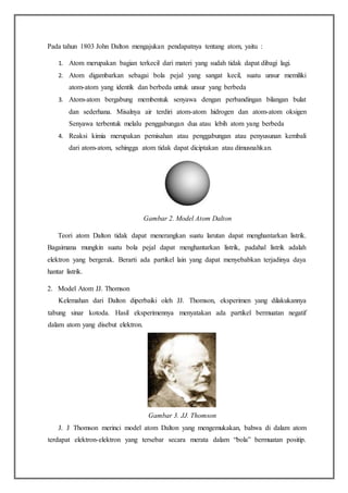Modul pembelajaran kimia struktur atom | DOCX