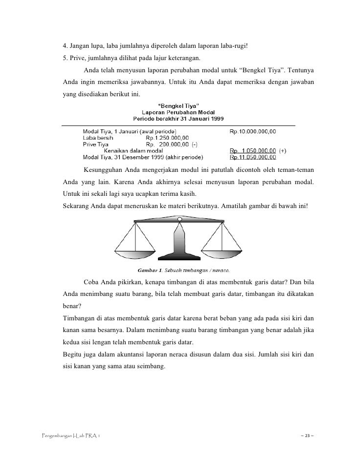 Modul pemrograman akuntansi