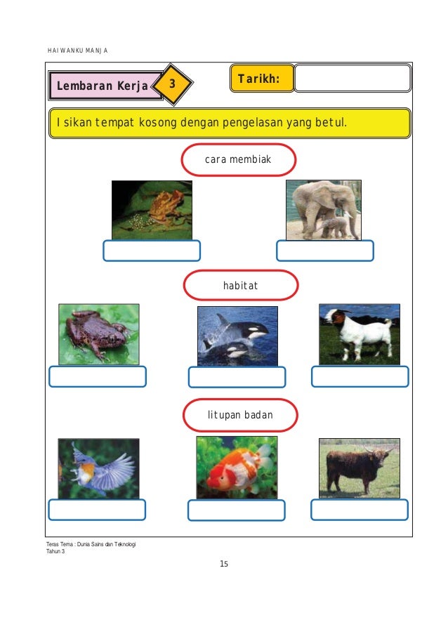 Modul pengajaran dan pembelajaran sains tahun 3 sk (1)