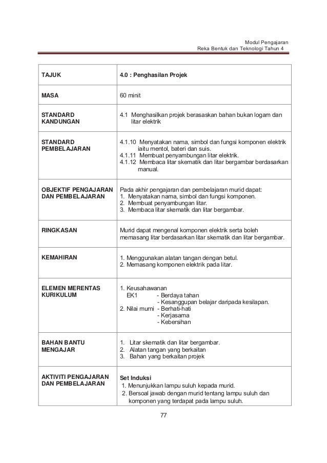 Modul Rbt Tahun 5  Modul KSSR RBT tahun 5 / → koleksi nota, modul