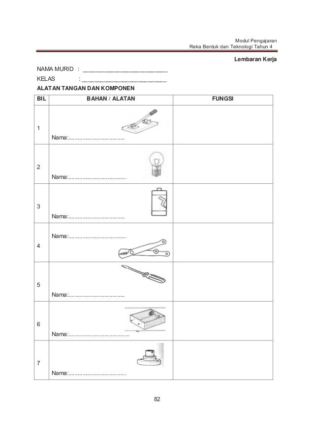 MODUL RBT TAHUN 4