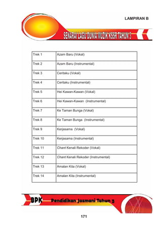 Panduan Pengajaran PJ Tahun 3 | PDF