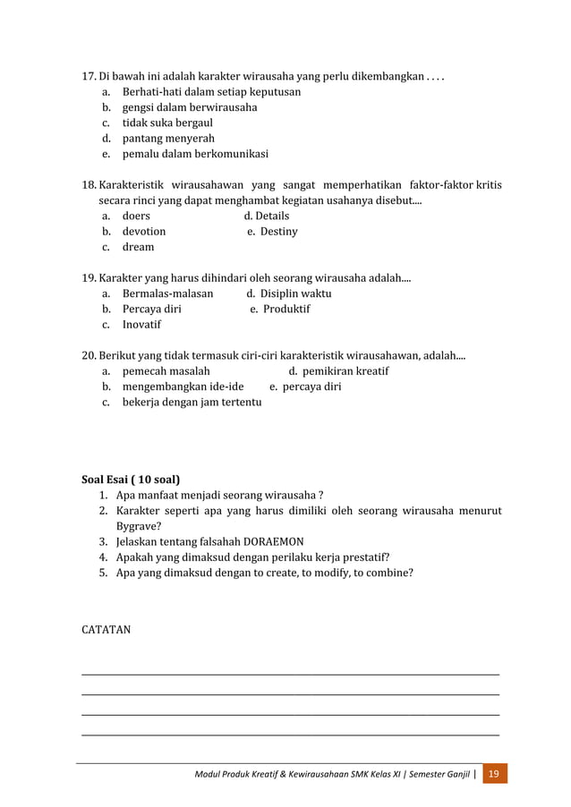 Modul Pkk Kelas Xi Pdf