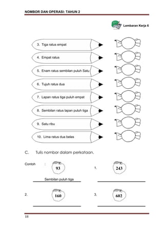 Modul pn p matematik nombor dan operasi thn 2a | PDF