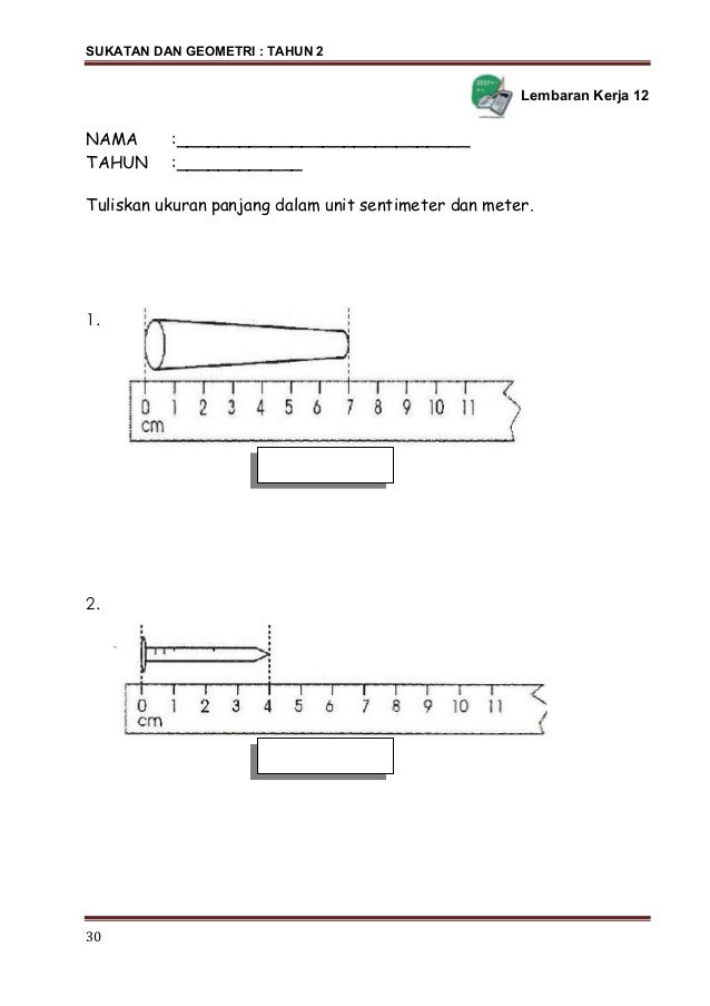 Modul pn p matematik sukatan dan geometri thn2