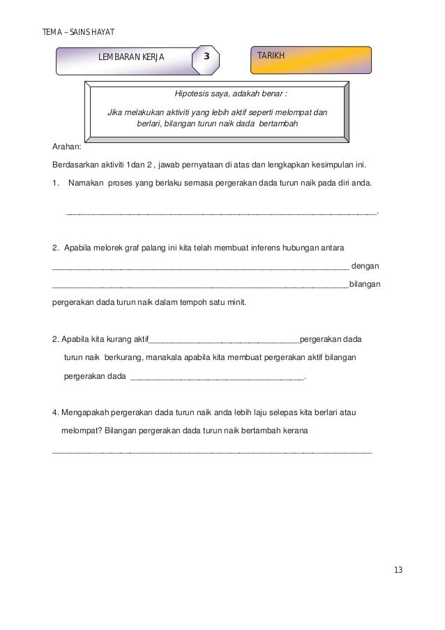 Modul KSSR Sains Tahun 4