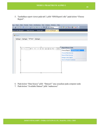 Modul Praktikum Algoritma dan Pemrograman Visual Basic net | PDF