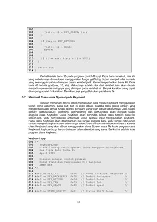 Modul praktikum c++ lanjutan semester 2 BSI | PDF