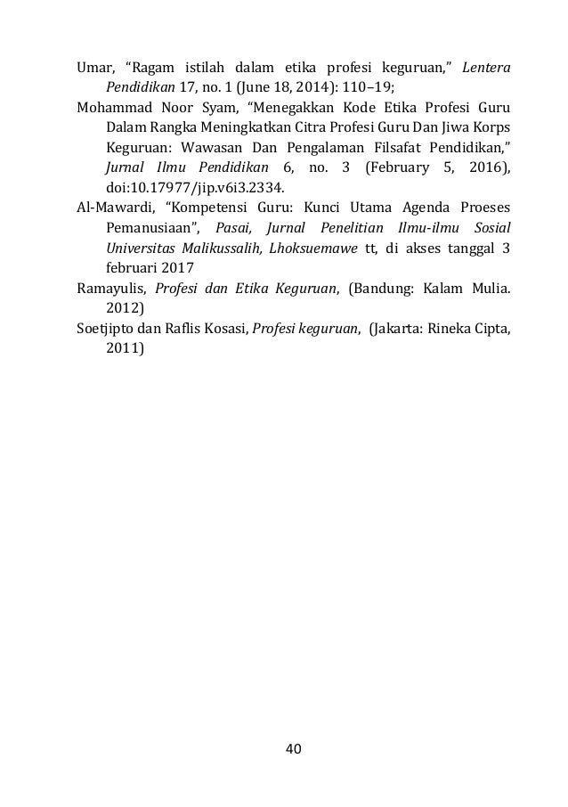Modul Profesi Keguruan Islam