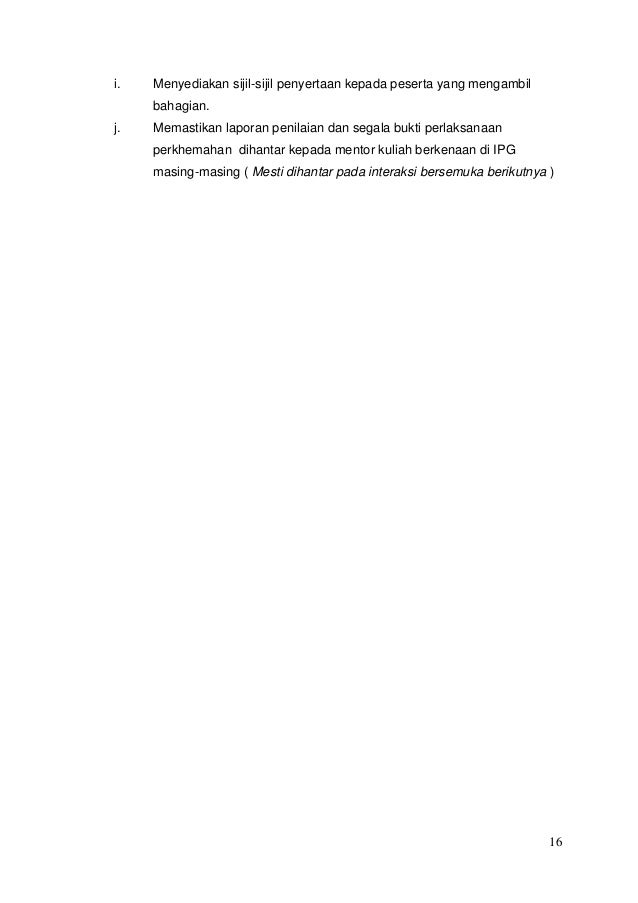 Modul program bina insan guru ppg