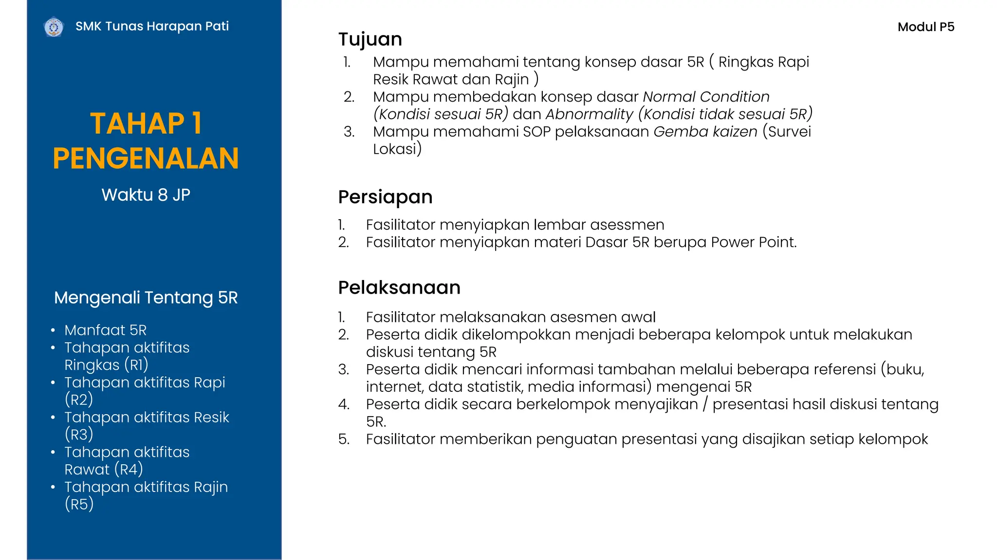 Modul Projek - Ayo Menanamkan Budaya 5R dari Sekarang - Fase E.pdf