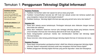Modul Tentang Rekayasa dan Teknologi kelas 9 Fase D | PDF