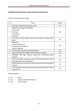 Modul Prs Kebangsaan