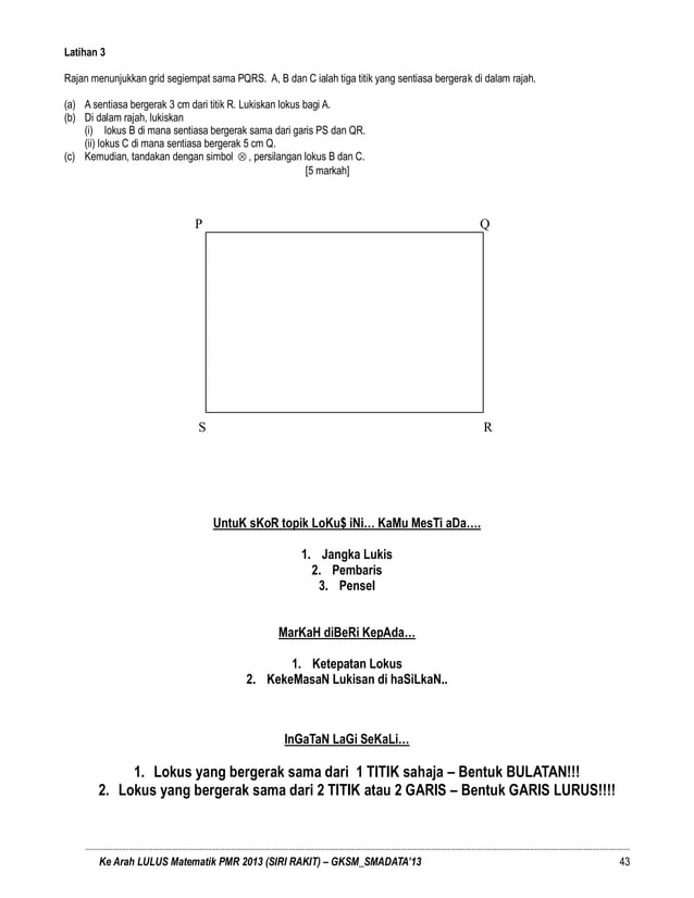 Modul rakit 2013 pmr (smadata) | PDF