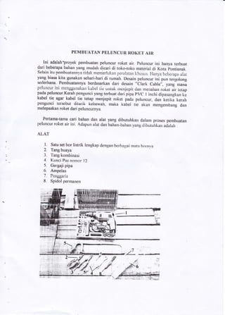 Modul roket air | PDF